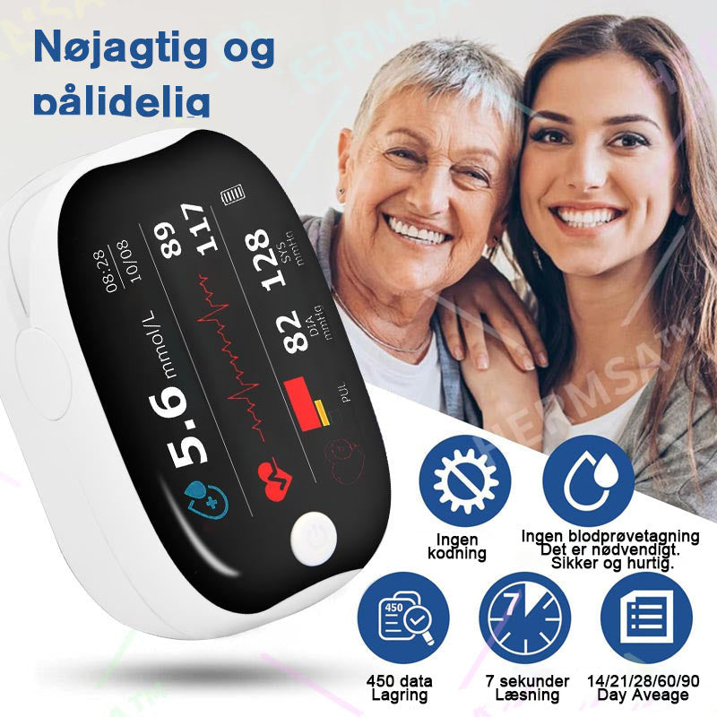 OxiTryk™ Fingeroximeter LK30 – Præcis måling på få sekunder