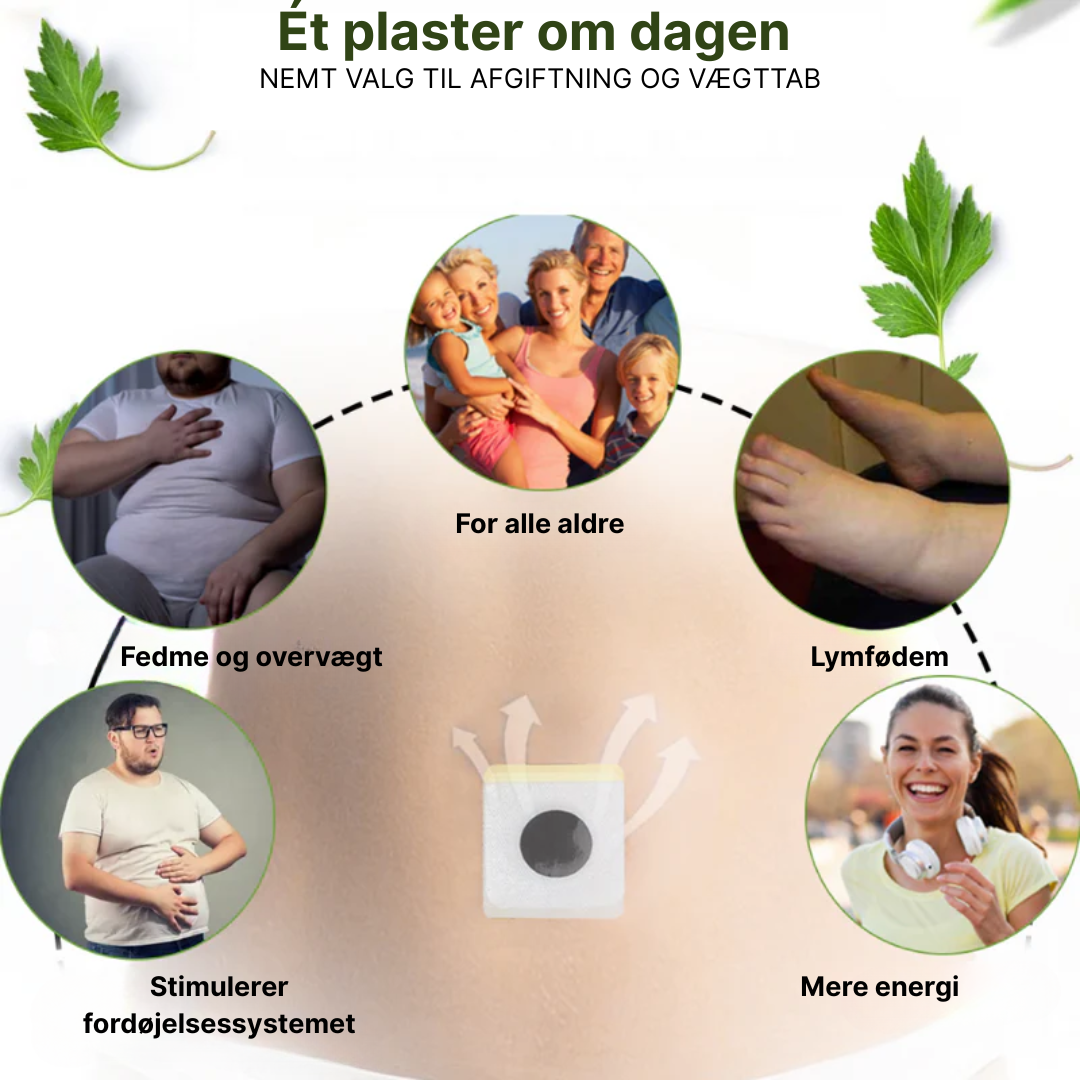 BiGift Plaster™ | Den naturlige vej til en slankere krop – nemt, diskret og effektivt!