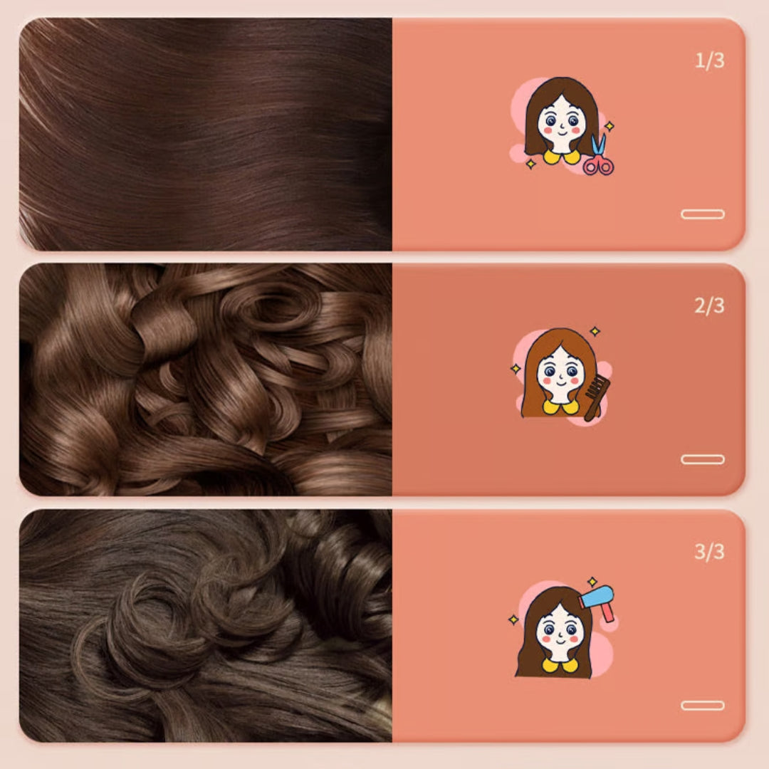 Krøllejern | Mini-stylingværktøj til glansfuldt hår