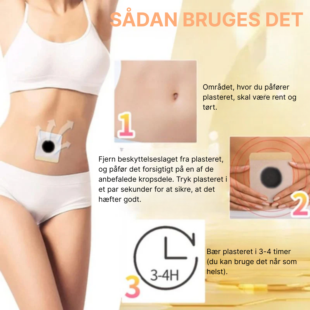 BiGift Plaster™ | Den naturlige vej til en slankere krop – nemt, diskret og effektivt!