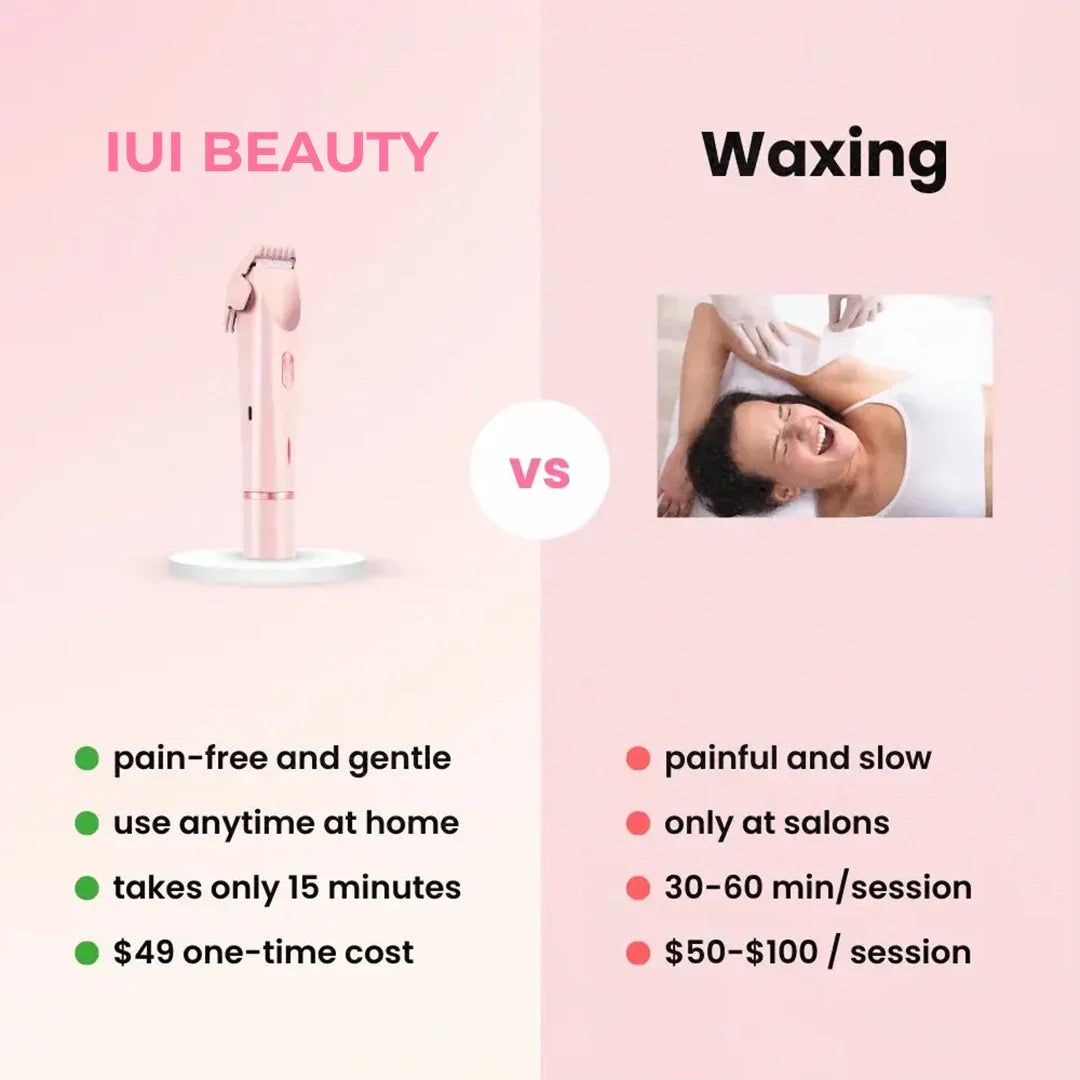 TrimVel™ | 2 i 1 smertefri bikini- og ansigtshårtrimmer