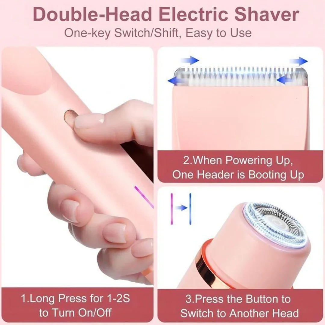 TrimVel™ | 2 i 1 smertefri bikini- og ansigtshårtrimmer