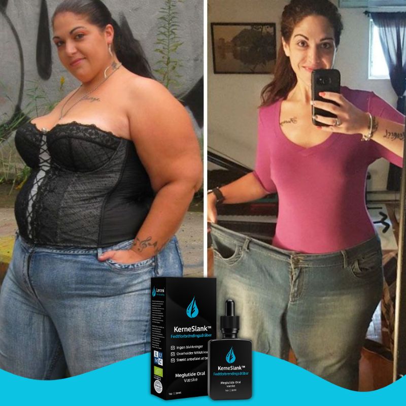 KerneSlank™ Fedtforbrændingsdråber – Forbrænd op til 5 kg på kun 7 dage!