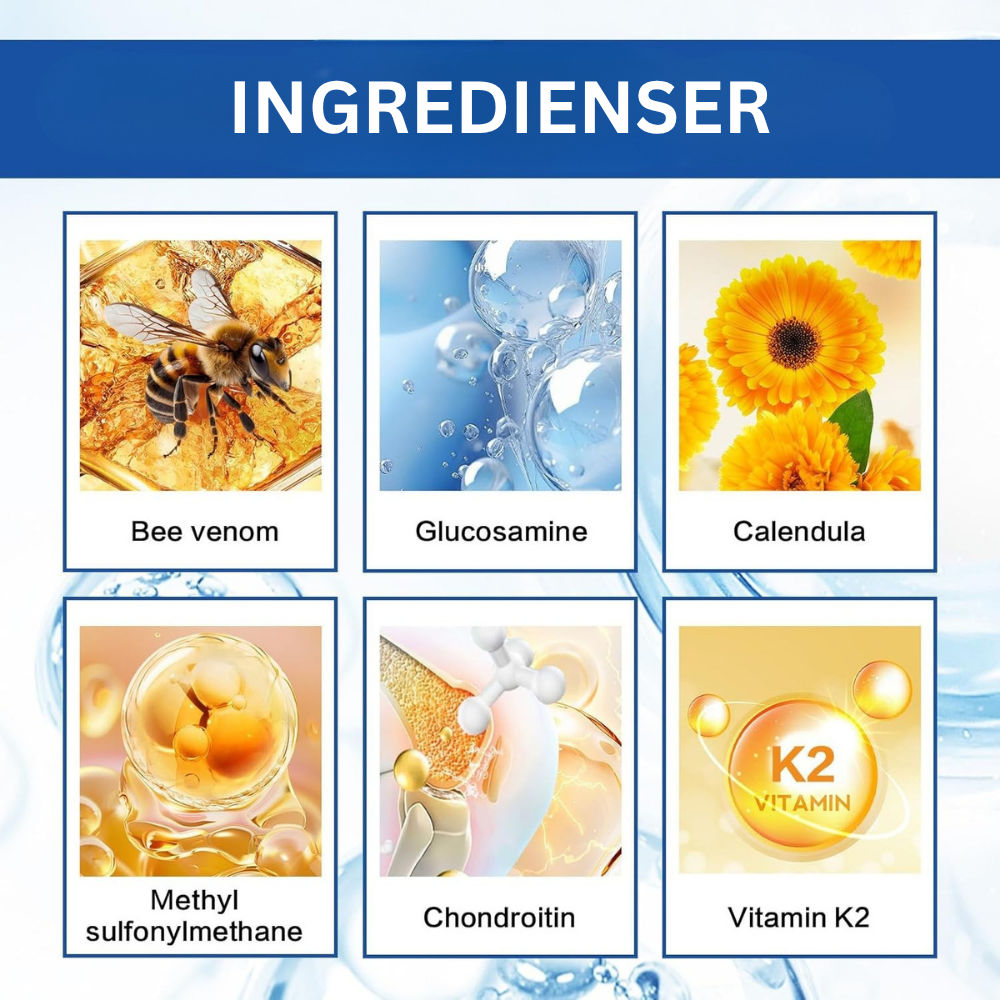 TLOPA® Botulinumtoksin og bigift Smertecreme til knogleheling