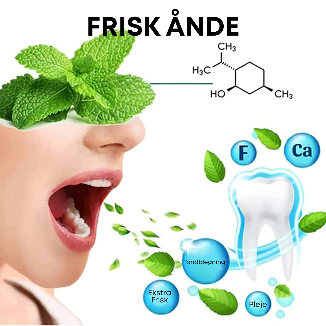 TandStyrke Pro™ | Bekæmp tandsten og plak, og få stærkere tænder.