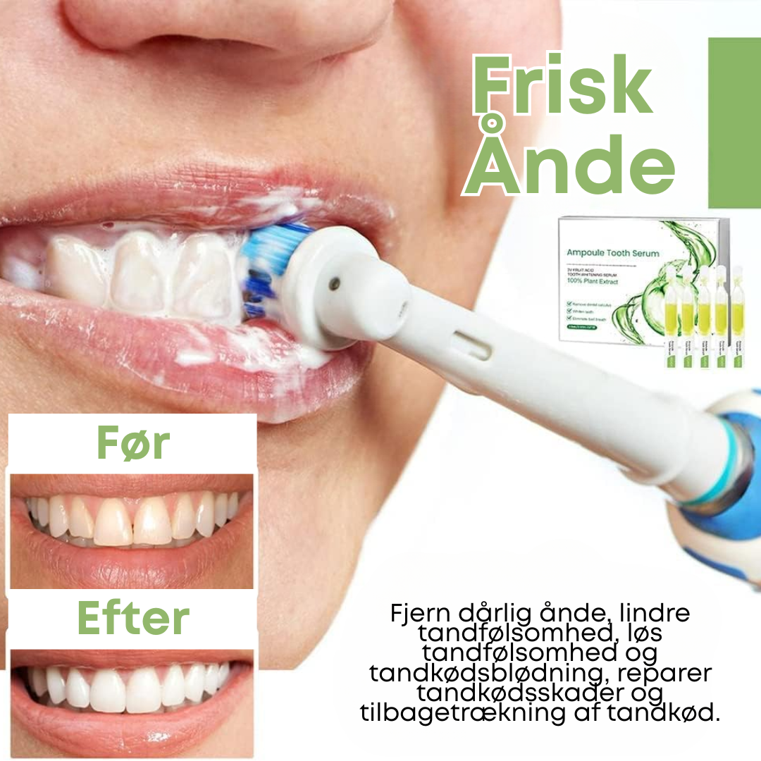 TandStyrke Pro™ | Bekæmp tandsten og plak, og få stærkere tænder.