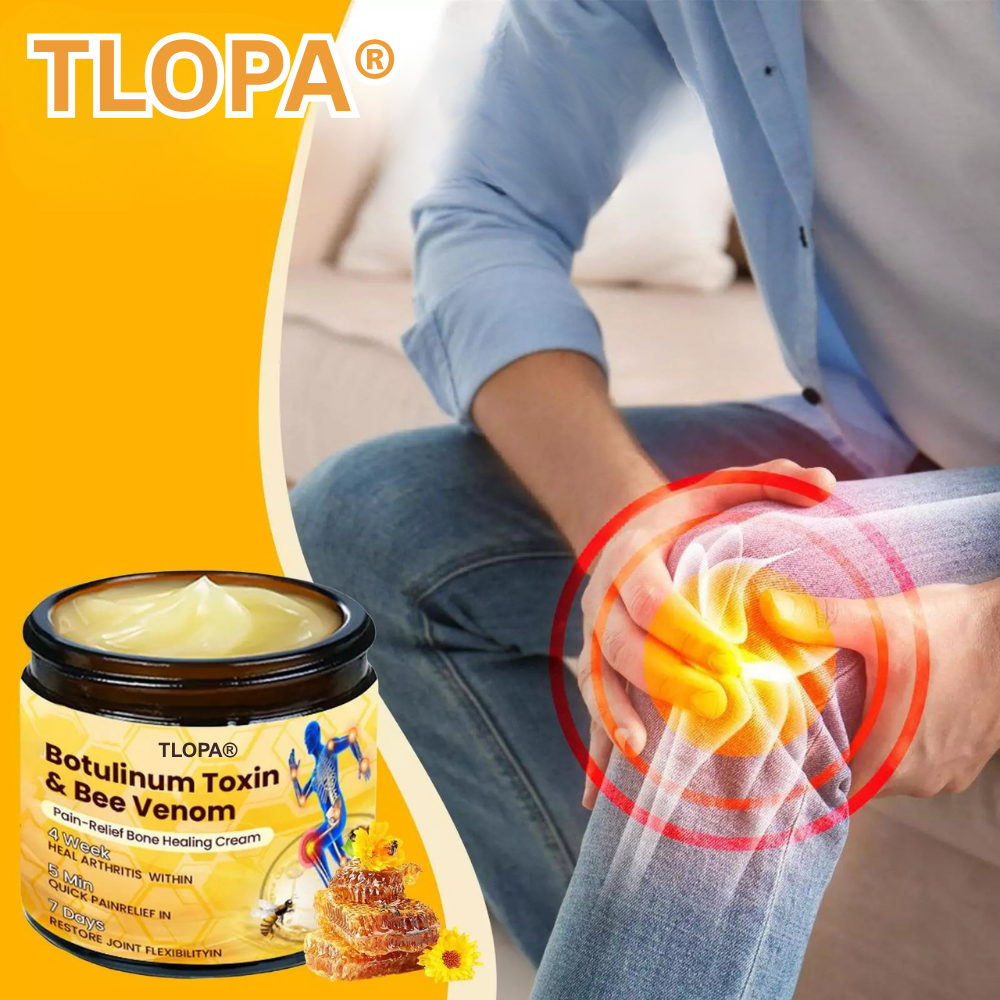 TLOPA® Botulinumtoksin og bigift Smertecreme til knogleheling