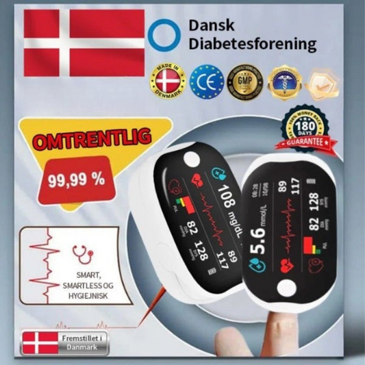 OxiTryk™ Fingeroximeter LK30 – Præcis måling på få sekunder