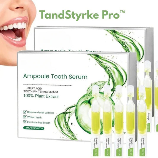 TandStyrke Pro™ | Bekæmp tandsten og plak, og få stærkere tænder.