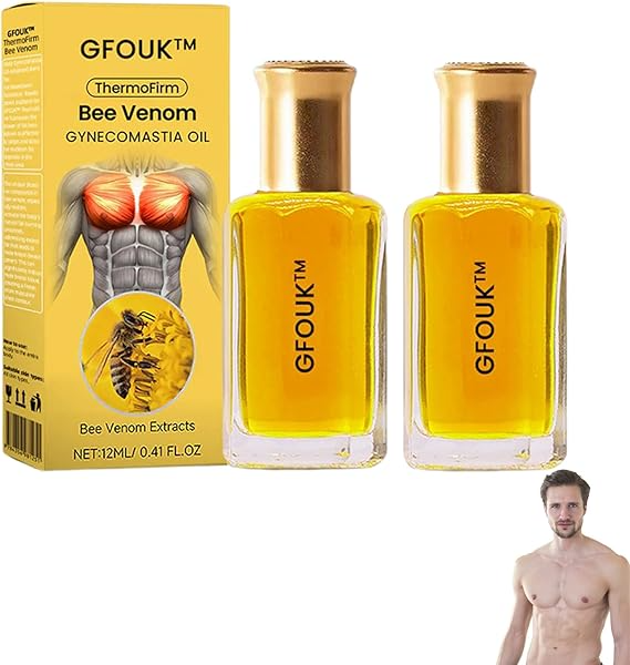 GFOUK™ ThermoFirm Bijengif Gynecomastie Olie (1+1 GRATIS)