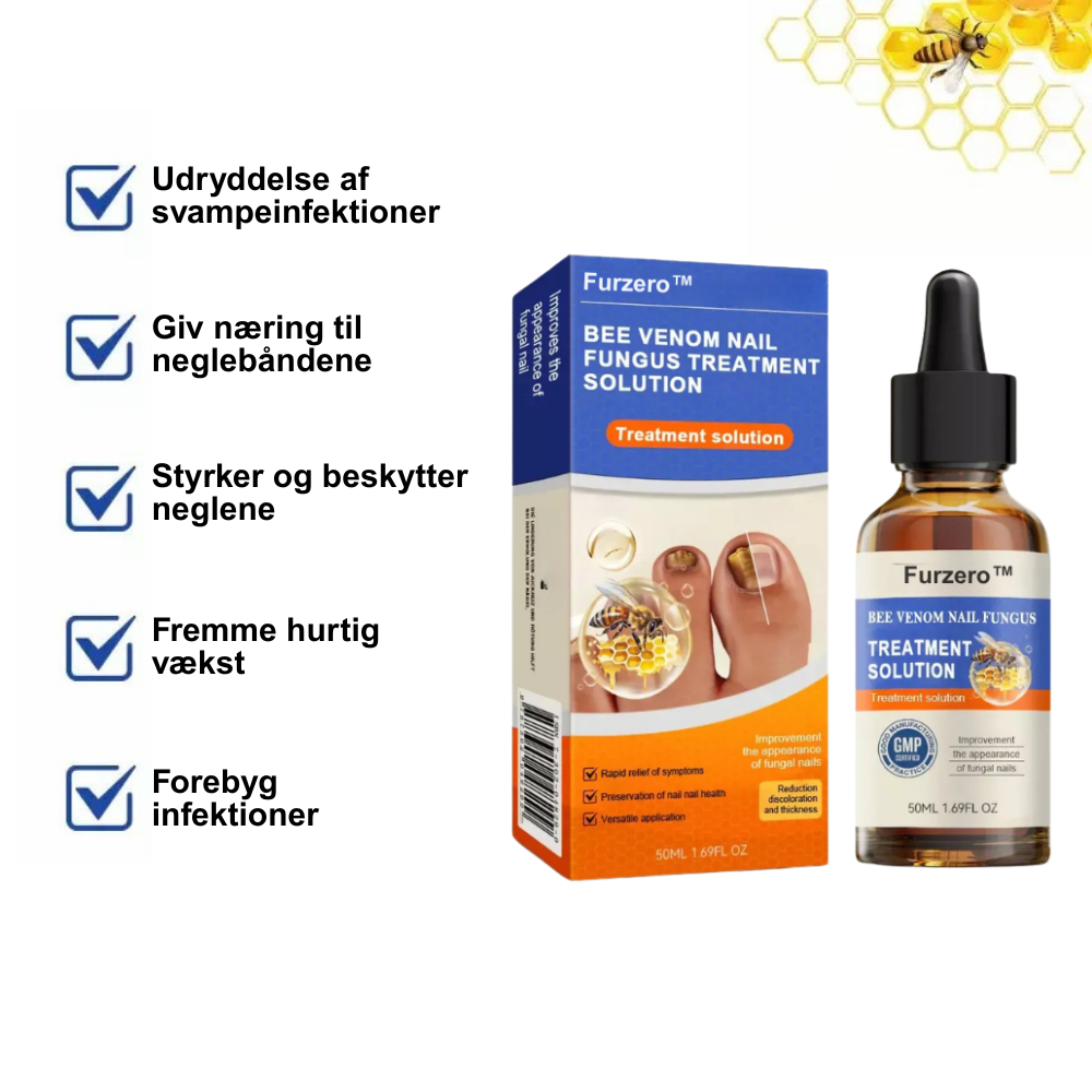 Furzero™ En komplet løsning på problemet med neglesvamp (1+1 GRATIS)