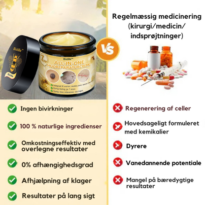 Bistille™ | All-in-One hudreparationscreme mod insektstik og irritation Dermatologisk testet og anbefalet i Danmark ( Anbefalet af DDS)