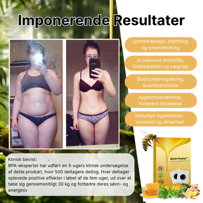 BiGift Plaster™ | Den naturlige vej til en slankere krop – nemt, diskret og effektivt!