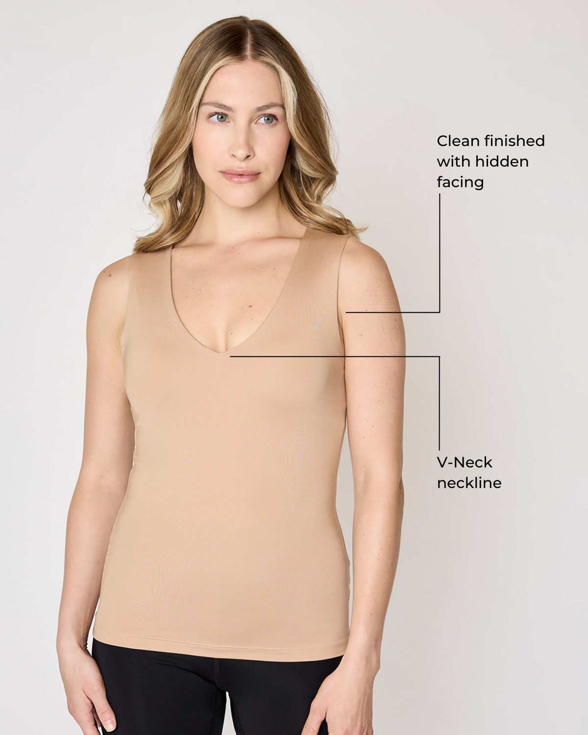 Ærmeløs V-Neck – Ultimativ Komfort & Stil