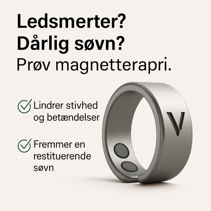 VitaRing™ | Fjerner kroniske smerter og genopretter fuld kropsvelvære med 97% inden for 3 dage!