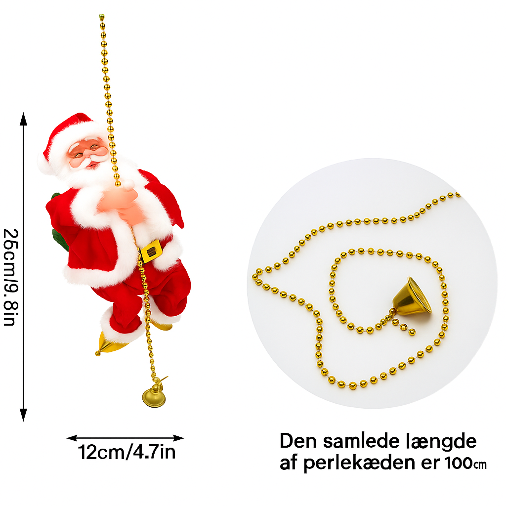 Julemand der klatrer – SANTACLIMB