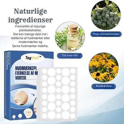 TagVæk™ – Fjern hudmærker på kun 5 dage