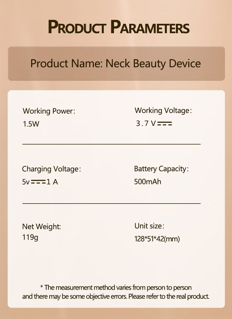 Skønhedsløft 3-i-1 Nefretti | Sig farvel til slap hud, linjer og mathed