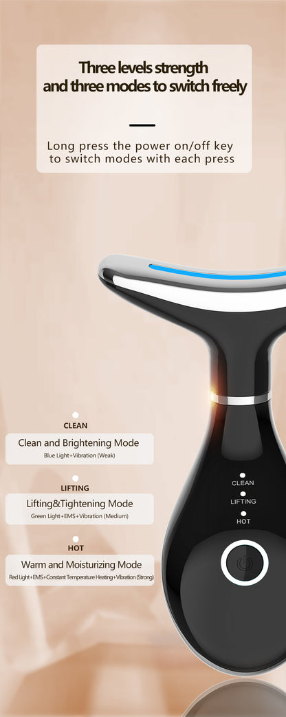 Skønhedsløft 3-i-1 Nefretti | Sig farvel til slap hud, linjer og mathed