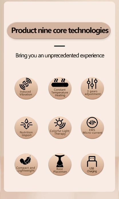 Skønhedsløft 3-i-1 Nefretti | Sig farvel til slap hud, linjer og mathed