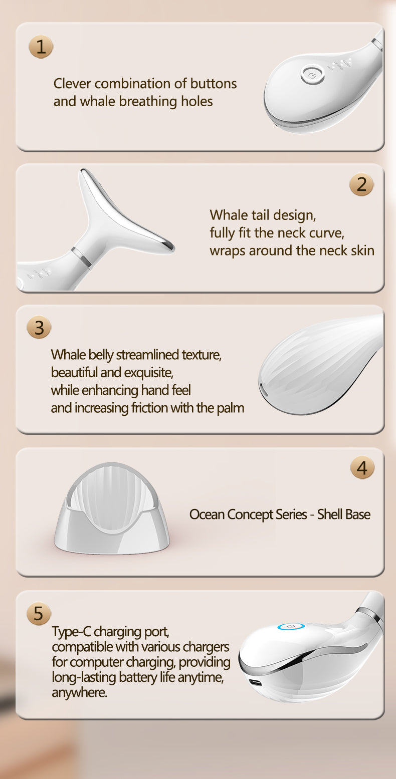 Skønhedsløft 3-i-1 Nefretti | Sig farvel til slap hud, linjer og mathed