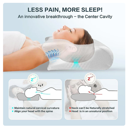 NeckVibe™ nakkepude af memoryskum