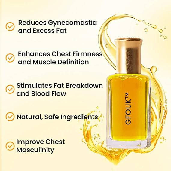 GFOUK™ ThermoFirm Bijengif Gynecomastie Olie (1+1 GRATIS)