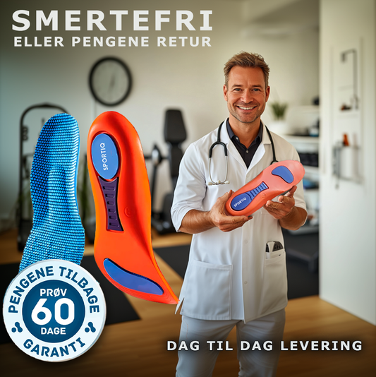Sportiq™ PowerStep - Ortopædisk indlægssål til sko