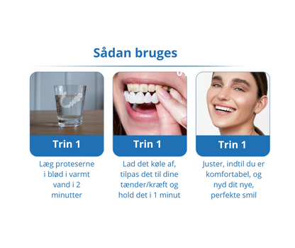 EzySmile™ 🧑🏽‍⚕️Certificeret af Den Danske Tandlægeforening (DTF) - for et naturligt smil og hverdagskomfort