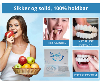 EzySmile™ 🧑🏽‍⚕️Certificeret af Den Danske Tandlægeforening (DTF) - for et naturligt smil og hverdagskomfort
